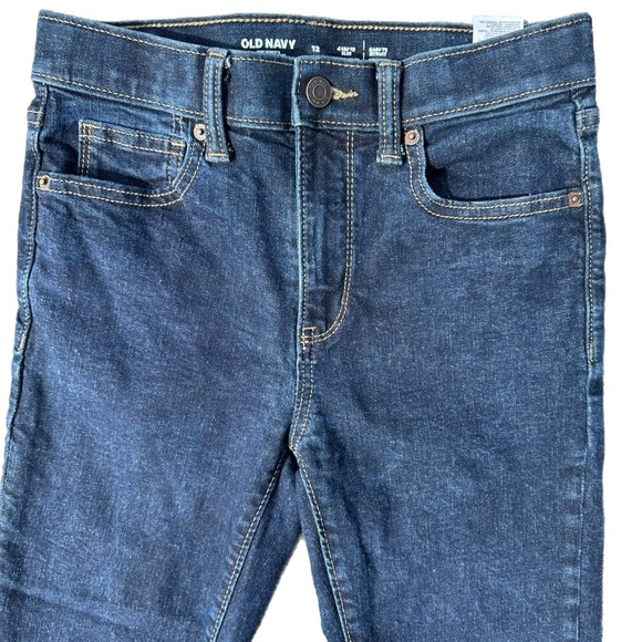 Old  Navy Karate Slim Boys Darkwash Jeans Size 12 - Picture 2 of 4